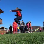 Скачане на въже - игра от нашите детски лагери