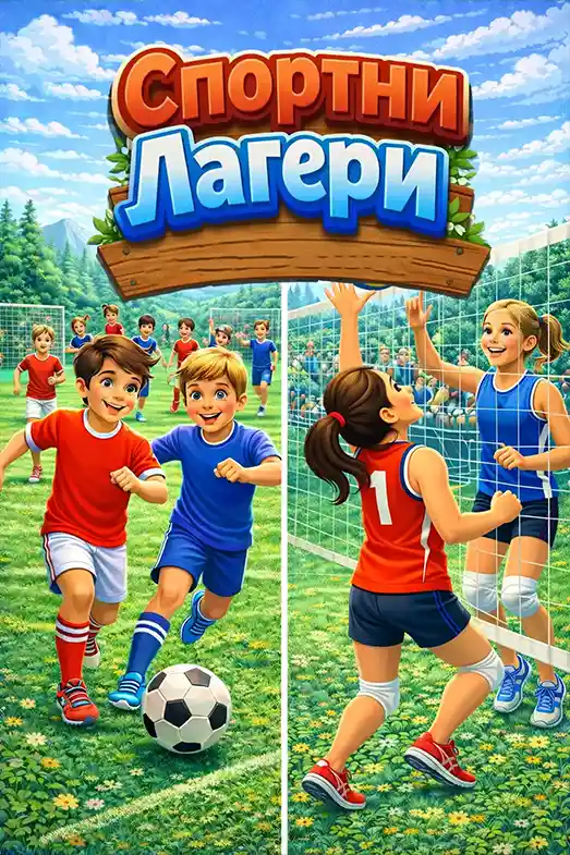 Спортни лагери и анимационни програми за спортни клубове и отбори