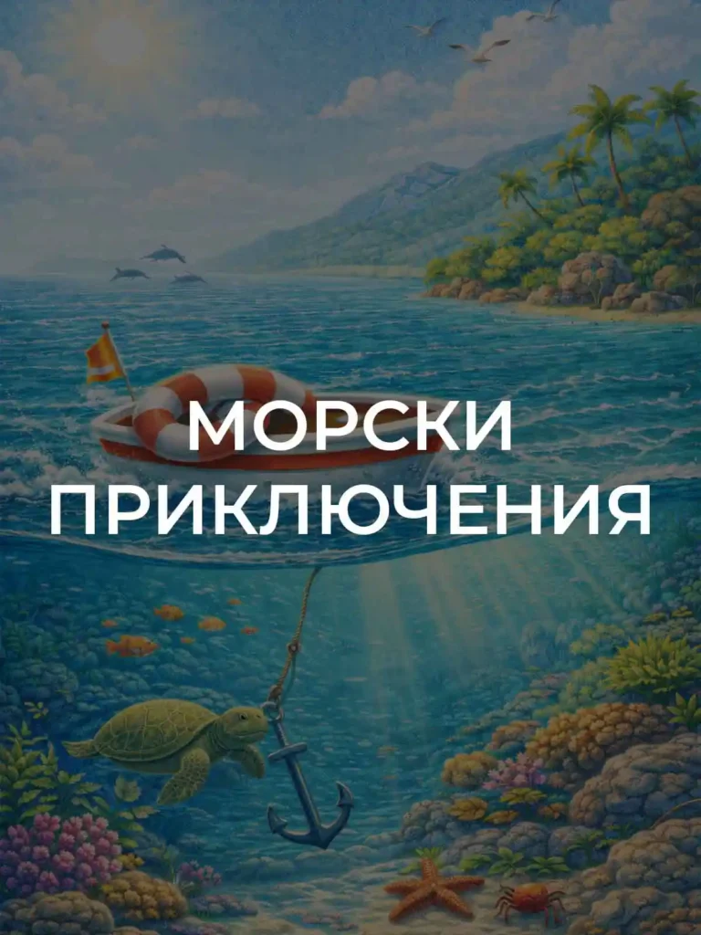 Морски приключения - част от анимационната програма на ADVENTURE TEAM